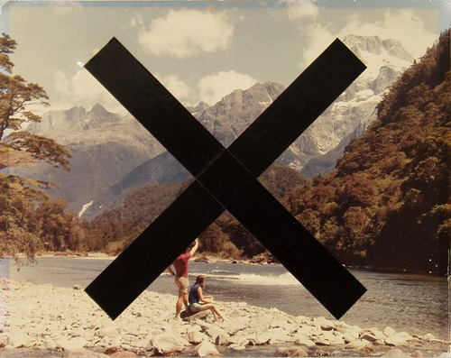 Daniel Du Bern #cross #river #design #graphic #rocks #photography #valley #graphics #mountains