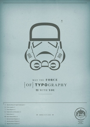 star-wars-typographie-font-affiche-3.jpg 1132 × 1600 pixels #creative #station #h57 #design #wars #clone #poster #star #type #typography