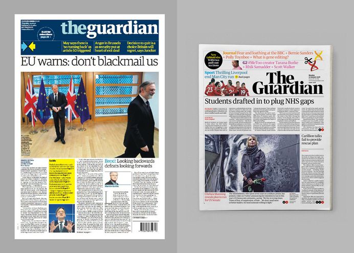 New Masthead for The Guardian