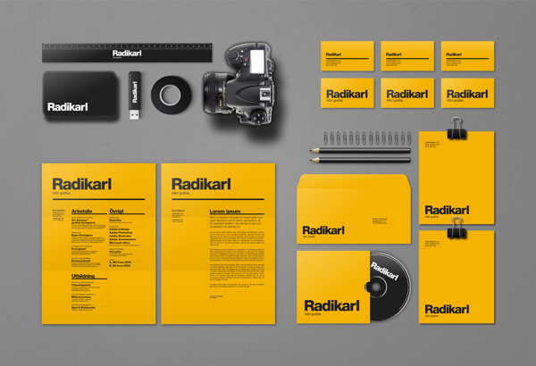 Radikarl / Self promotion on Branding Served #identity
