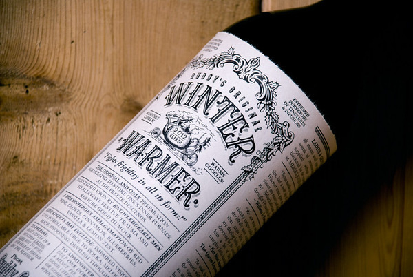 lovely package buddys original winter warmer #packaging #design #graphic #typography
