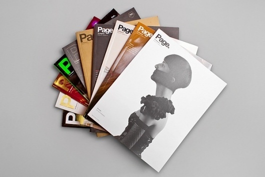 Page. 01 - 10 on the Behance Network #print #magazine