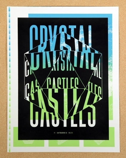 cc belonax2 poster by tim belonax #print #screenprint #poster #music #concert #typography