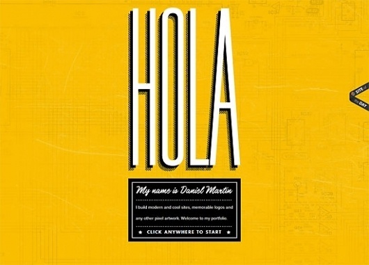 30 Strikingly Vibrant Web Designs for Inspiration #web #hola #typography