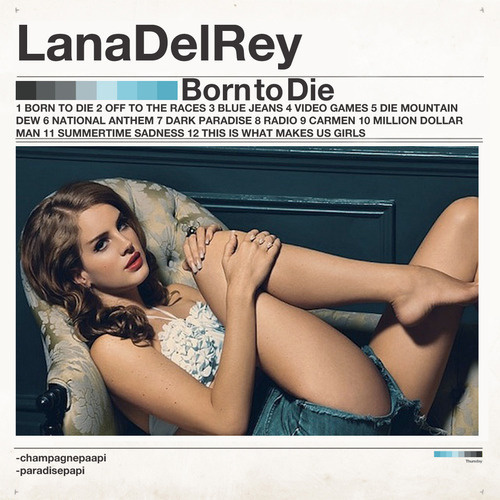 Lana - Born to die #die #album #del #lana #design #rey #born #art #layout