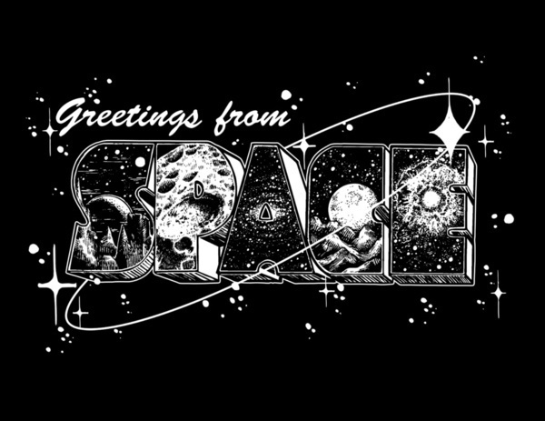 Greetings From Space by Corinne Elyse