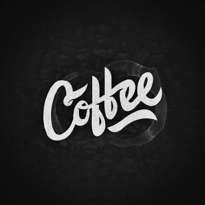 Coffee #handlettering#typography