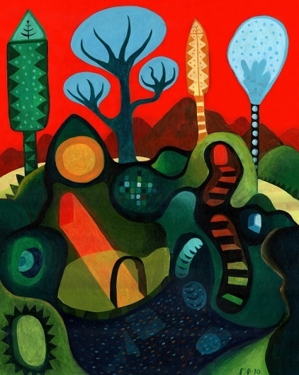 Cappadocia Paintings by Martin Baker I Art Sponge #abstract #baker #color #cappadocia #painting #martin