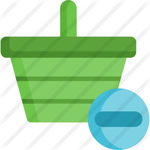 See more icon inspiration related to remove cart, commerce and shopping, shopping basket, store, container, basket, purchase, shop and shopping on Flaticon.