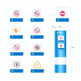 Office Building wayfinding | Signage | Sign Design | Wayfinding | Wayfinding signage | 办公大楼环境导视系统