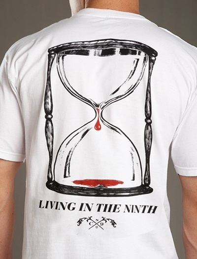 Hourglass White T-Shirt [SS-11-Hourglass-T] : Calico No.9 Store, Live In The Last #swag #lookbook #hourglass #calico9 #streetwear #fashion #style