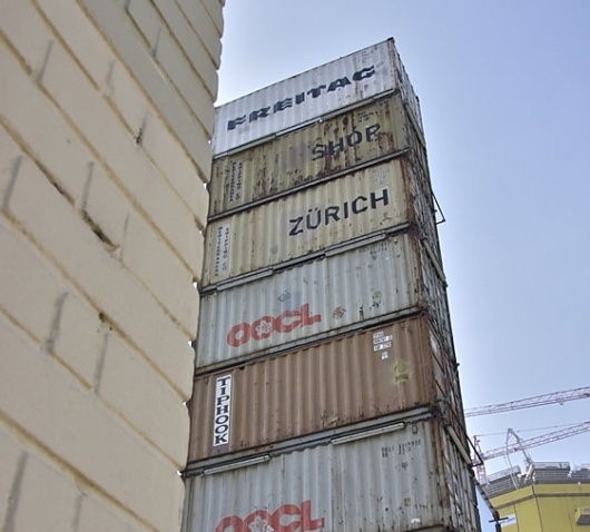 Basel & Zurich, Part Two | We Heart: Essential Lifestyle Guide #recycled #architecture #freitag #containers