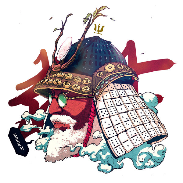 Illustrations Misc. 2013 on Behance #samurai