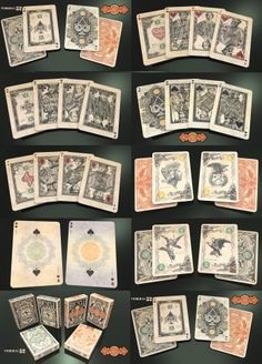 Federal 52 - A NEW Bicycle Playing Card Deck designed by Jackson Robinson inspired by US bank notes and currency.