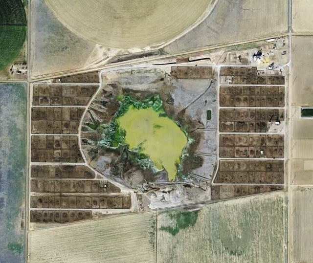 Beef & Oil by Mishka Henner #photography #aerial #landscape