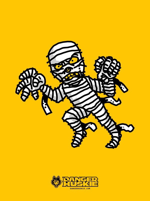 Not an early entry for Mother's Day, it's the Mummy! Undead and ready to ruin your day! New in my shops!