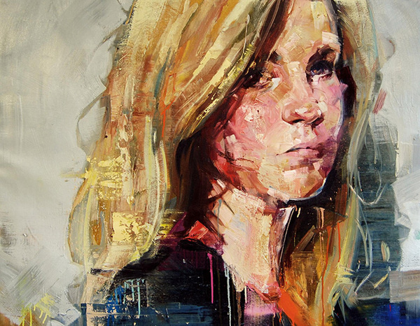 CJWHO ™ (Portraits (2013) by Andrew Salgado ANDREW...) #amazing #salgado #illustration #fav #painting #art #andrew