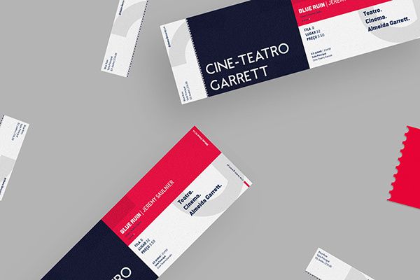 Cine-Teatro Garrett on Behance #branding #festival #pã³voa #varzim #design #maan #de #garrett #porto #almeida