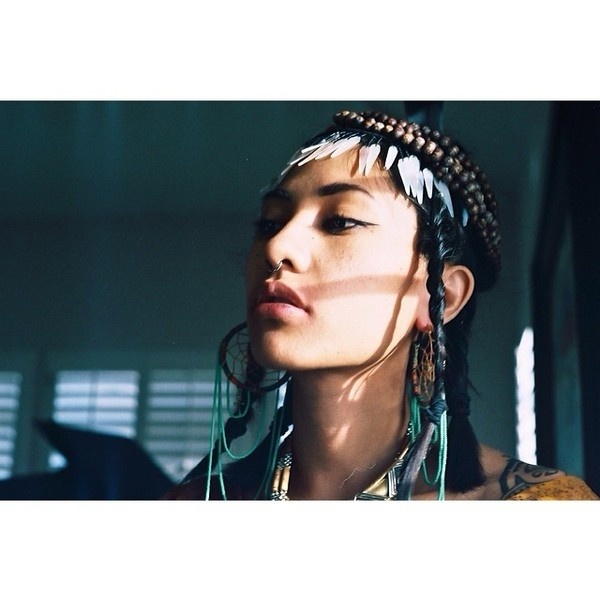 accdfe809ea511e38f7312f452da4cc0_8.jpg (640×640) #shadows #woman #tribal #american #native