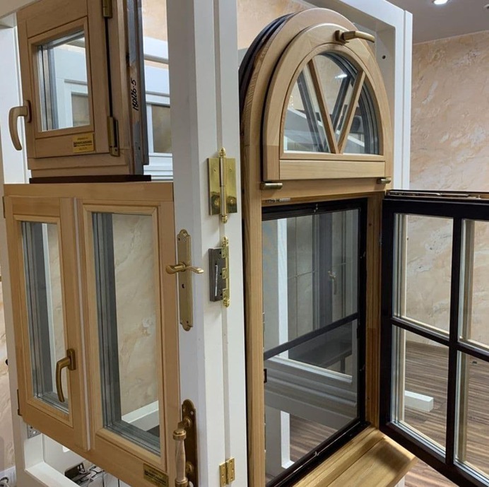 Elite wooden windows. Production of the highest class wooden windows. Wood of production oak, meranti, alder, ash, etc. Thermal insulation, quality, comfort, guarantee. Ukraine, Krivoy Rog.
