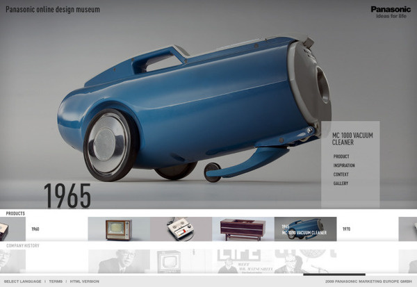 Panasonic Design Museum Nicki Mayrhofer / Portfolio #design #web