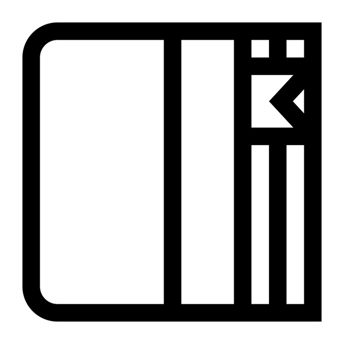 See more icon inspiration related to notebook, business and finance, address book, bookmark, interface, business and agenda on Flaticon.