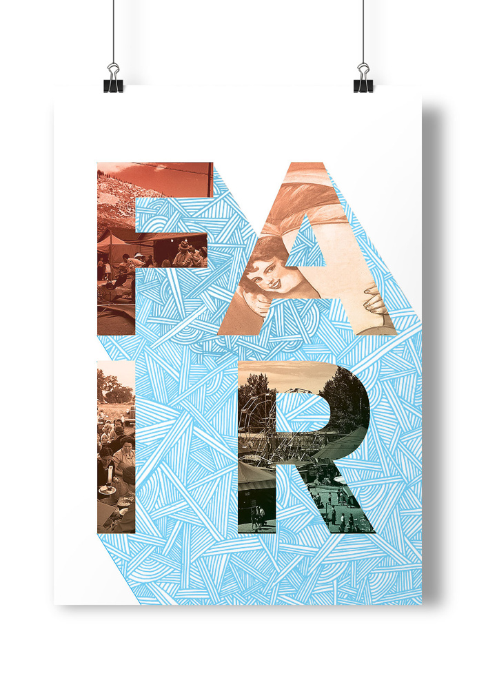 #fair #ladies #type #design #illustration #poster