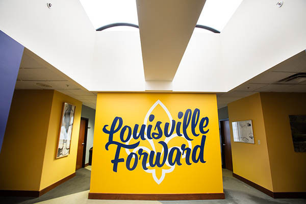 Louisville Forward Murals by Bryan Todd