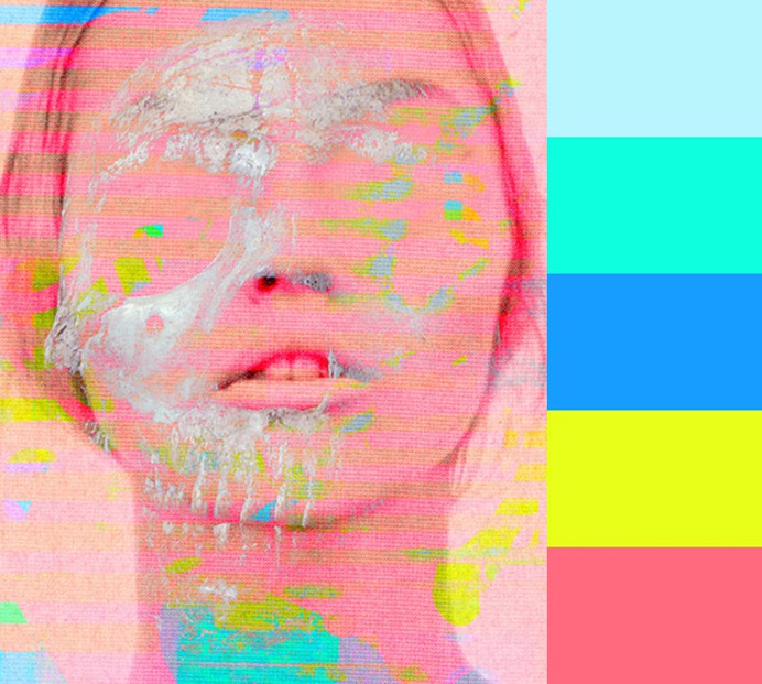 Color-Smeared Portraits by Tchmo