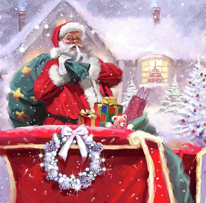 christmas paint by number & step by step easy christmas paintings #painting