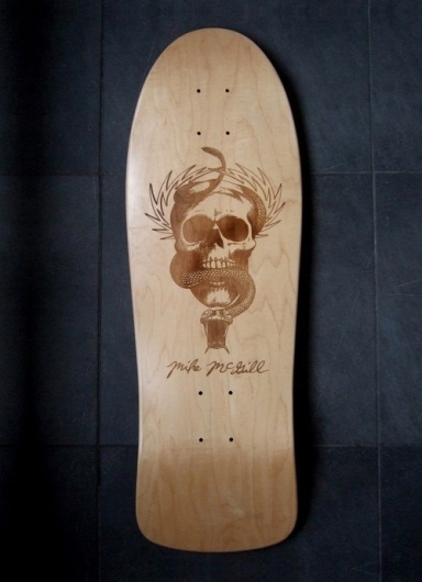 Tumblr #engraving #skateboard #laser