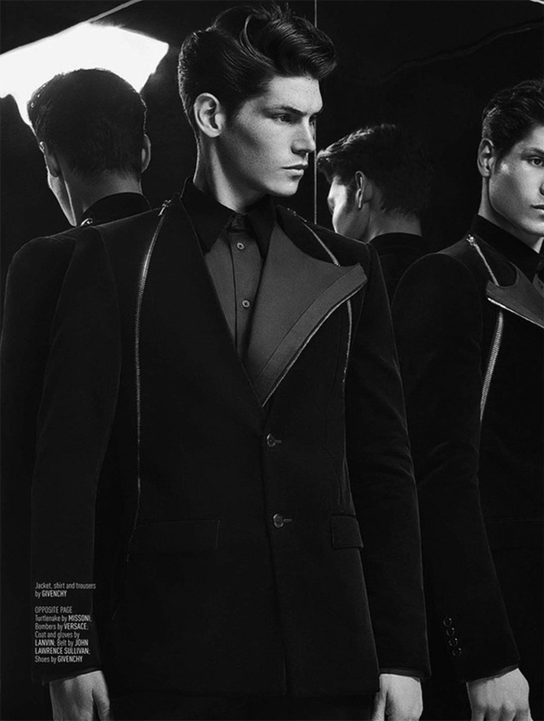 Sam Way for August Man #fashion #model #editorial