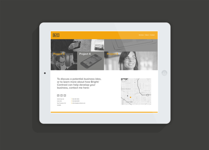 Brand design for Bright/Contrast