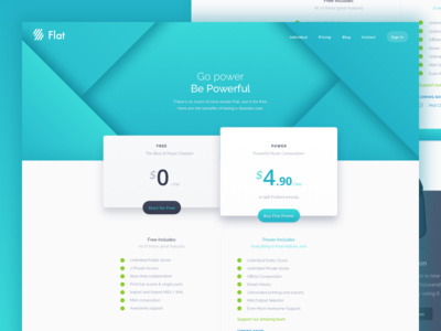 Flat Pricing plan