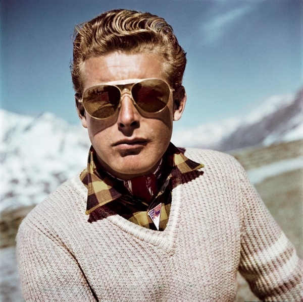 robert capa ski photographs exhibition.sw.7.robert capa show icp ss03 #sunglasses #switzerland #portrait #photography #vintage #film