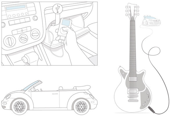 VW instructions #illustration #instruction