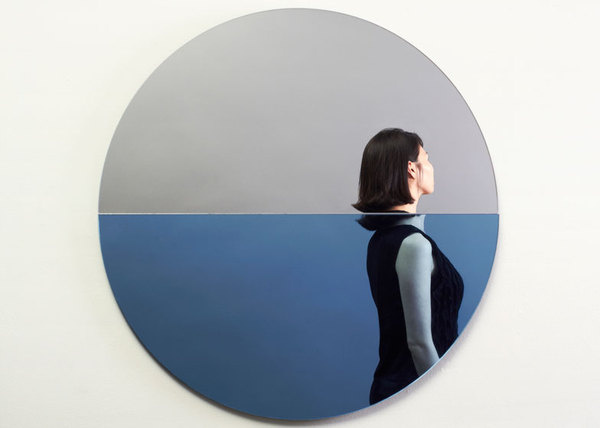 Fathom Mirror commemorating Hurricane Sandy by Joe Doucet #mirror #water #under