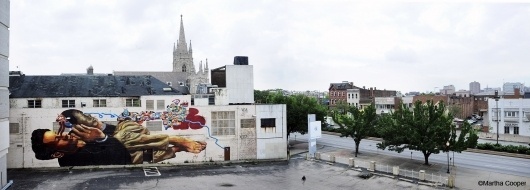 All sizes | Photograph taken by the great Martha Copper | Flickr - Photo Sharing! #mural #photography #portrait #art #street #painting #baltimore