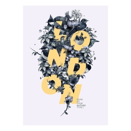 typeverything:London byÂ @fabiandelange. #type #design #poster
