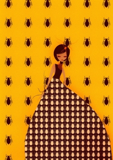 Insekta 2.5 on Illustration Served #insect #illustration #insekta #fashion #grossi #cristian