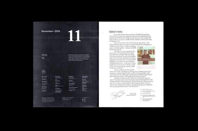 DIG Magazine — Nov. 2016 on Student Show