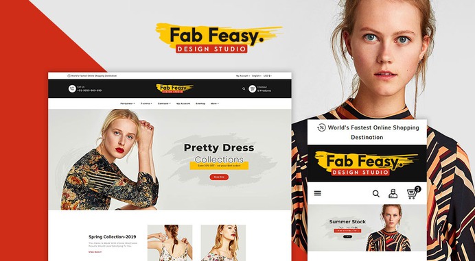 #Fab #Feasy - #Boutique #Fashion #Studio - #Prestashop #Responsive #Theme #eCommerce #Website #Design #Template