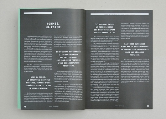 M I M / Les cahiers du M I M : Julie Rousset #editorial #book #typography