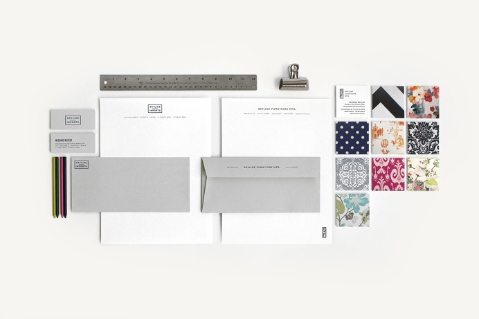 Skyline Furniture Visual Identity Design by Knoed