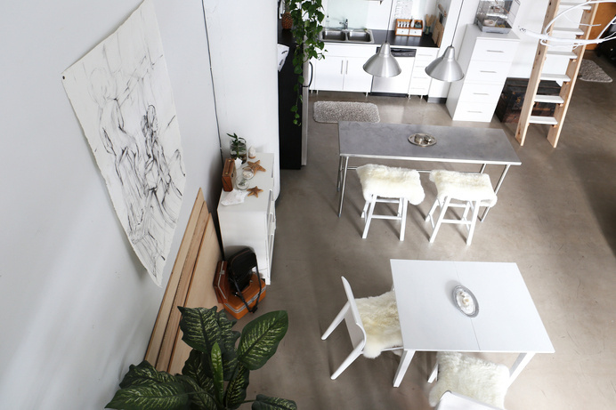 VERONICA MAE + FAITH LORD | loft in St. Paul, MN #loft #white #minnesota #plant #environment #contemporary #wood #st #scandinavian #minimal #natural #mn #paul
