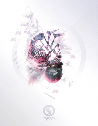 Tomb in a womb... on the Behance Network #womb #skeleton #cycle #aeon #digital #tomb #art #time #skull #baby #eternity