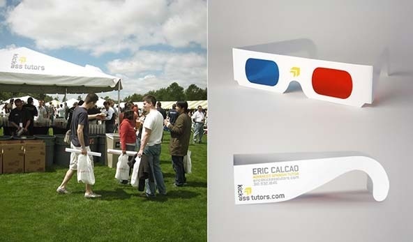 3D Glasses #design #cards #graphic #business