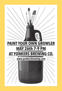 poster design for yonkers brewing co. #design #graphic design #poster #poster design #type #Typography #bitmap #halftone #beer #craft beer #