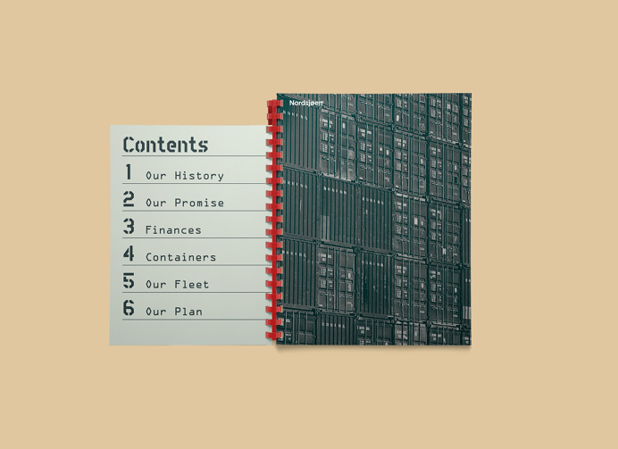 Nordsjøen Annual Report on Behance