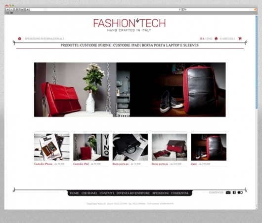 Fashion for tech #shooting #twintip #shop #hand #website #product #craft #web #italy